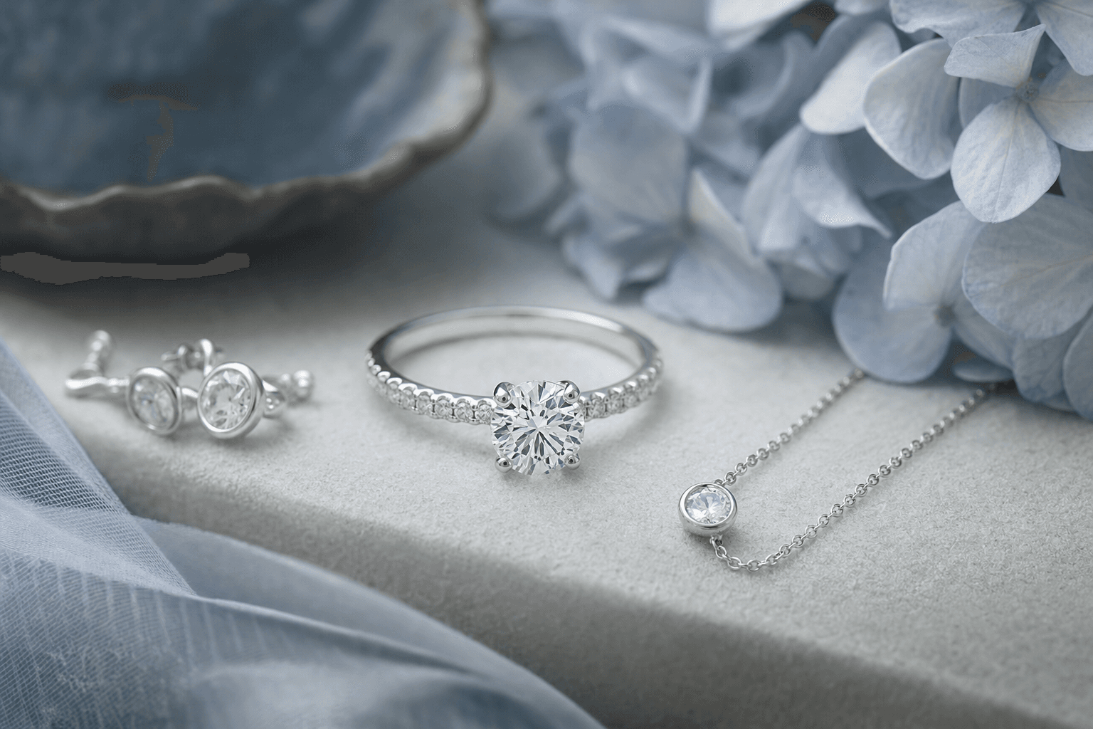 Diamond ring and fine jewelry